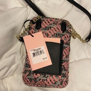 Juicy Couture Logo On Logo Status Whole Lotta Love Cellie Bag